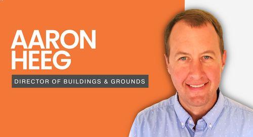 Aaron Heeg, Director of Buildings and Grounds